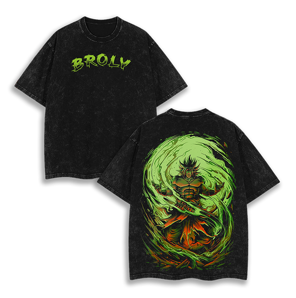 BROLY -  Dragon Ball Washed T-Shirt