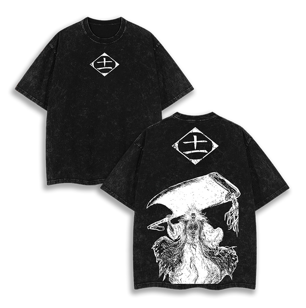 Kenpachi Zaraki Bleach Washed T-Shirt