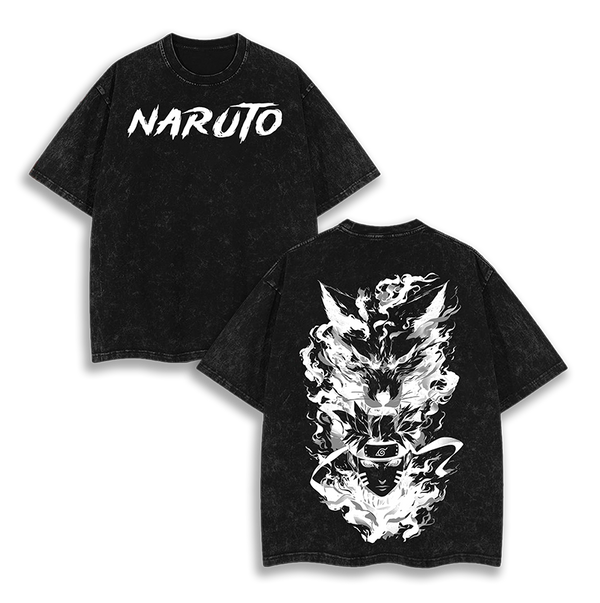 Uzumaki Naruto  Anime Washed T-Shirt