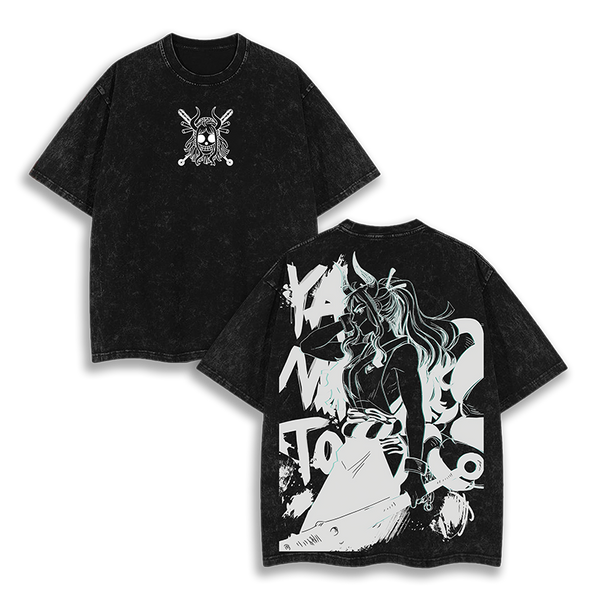 Yamato One Piece Anime  Washed T-Shirt