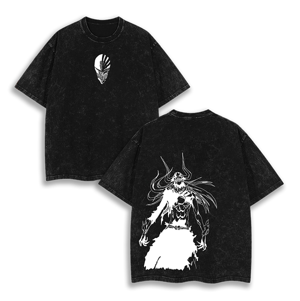 Ichigo Kurosaki Bankai Hollow Bleach Washed T-Shirt