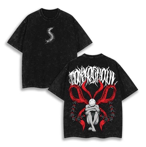 KANEKI UNDERWORLD Tokyo Ghoul Anime  Washed T-Shirt