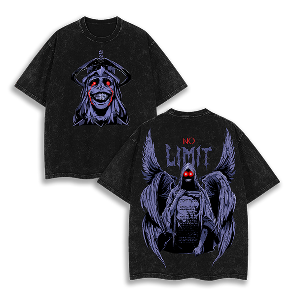 Statue Of God  - Solo Leveling Anime Washed T-Shirt