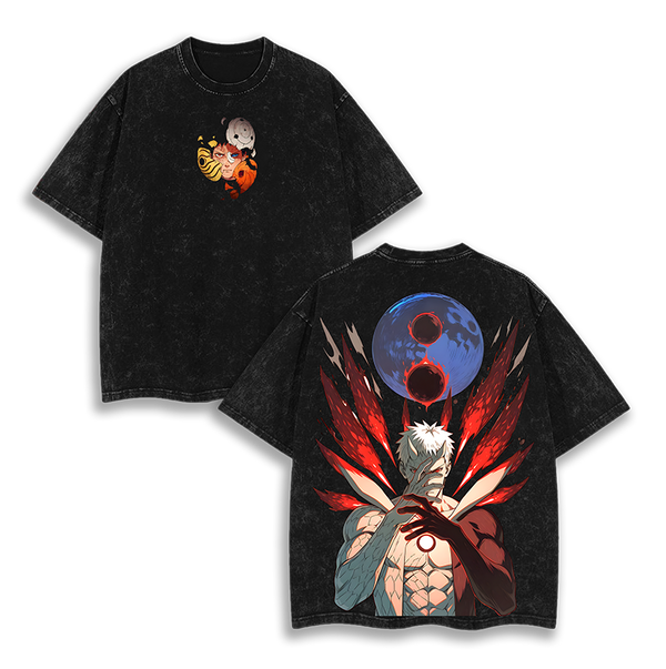 Obito Naruto  Anime Washed T-Shirt