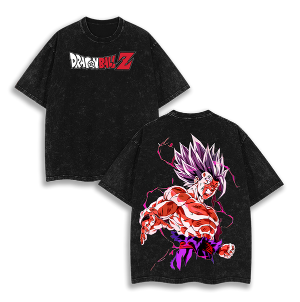 Goku Ultra Instinct  Dragon Ball Z Washed T-Shirt