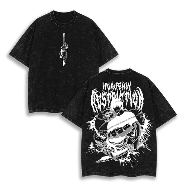 Toji Fushiguro v2 Jujutsu Kaisen Anime Washed T-Shirt